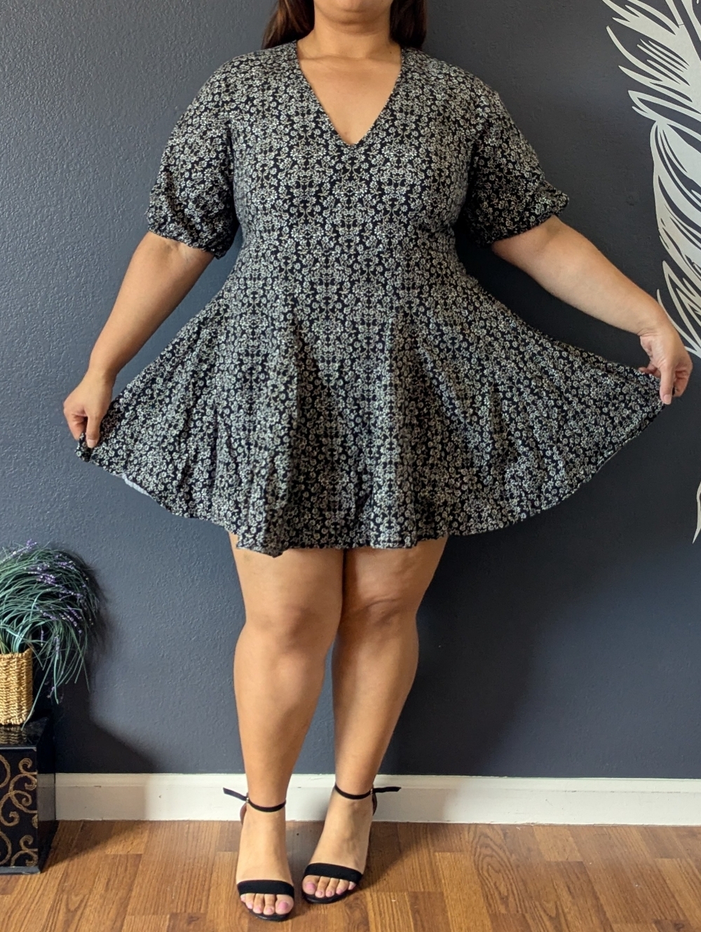 Universal Thread Mini Flowy Floral Dress